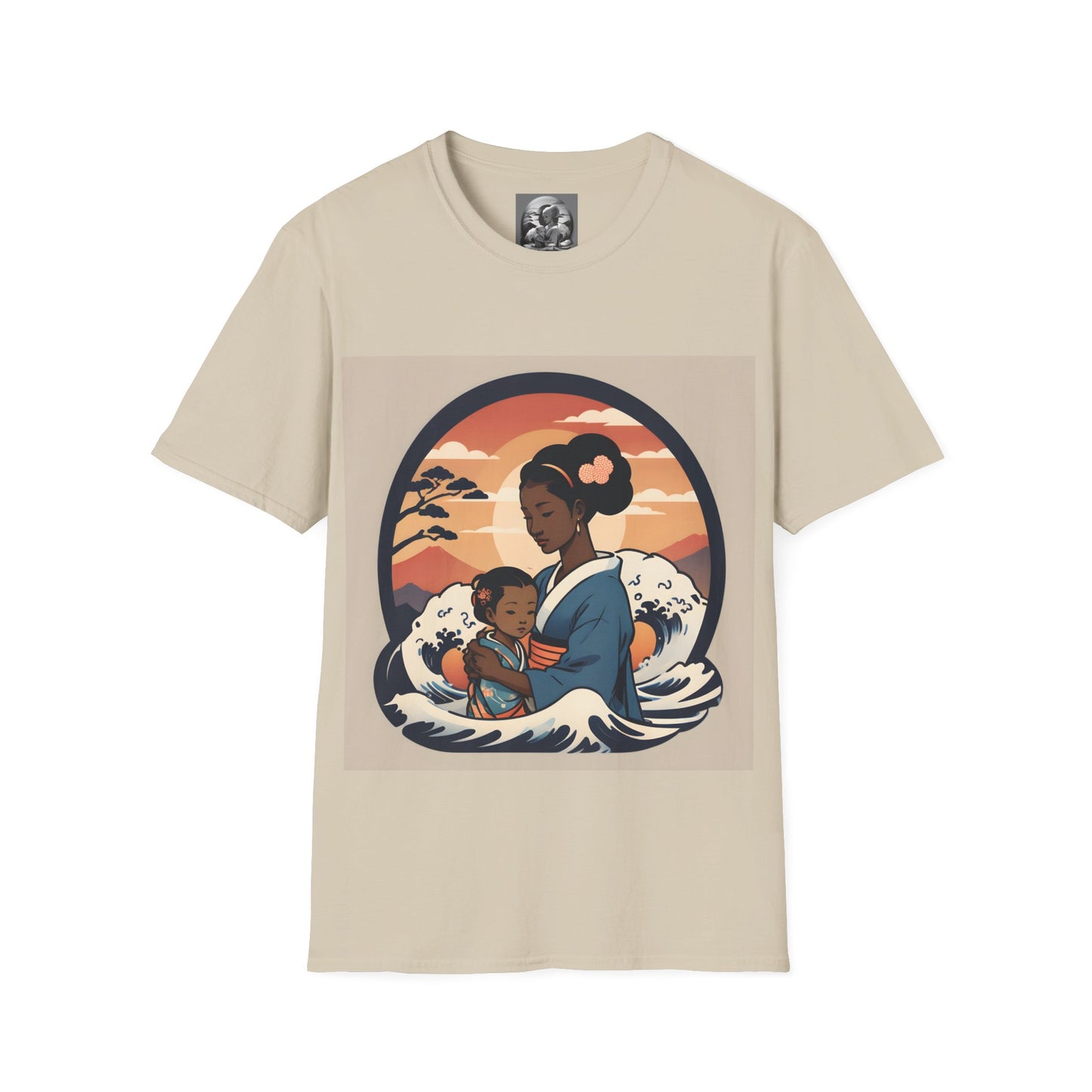 "Princess x Queen" Single Print Unisex Softstyle T-Shirt