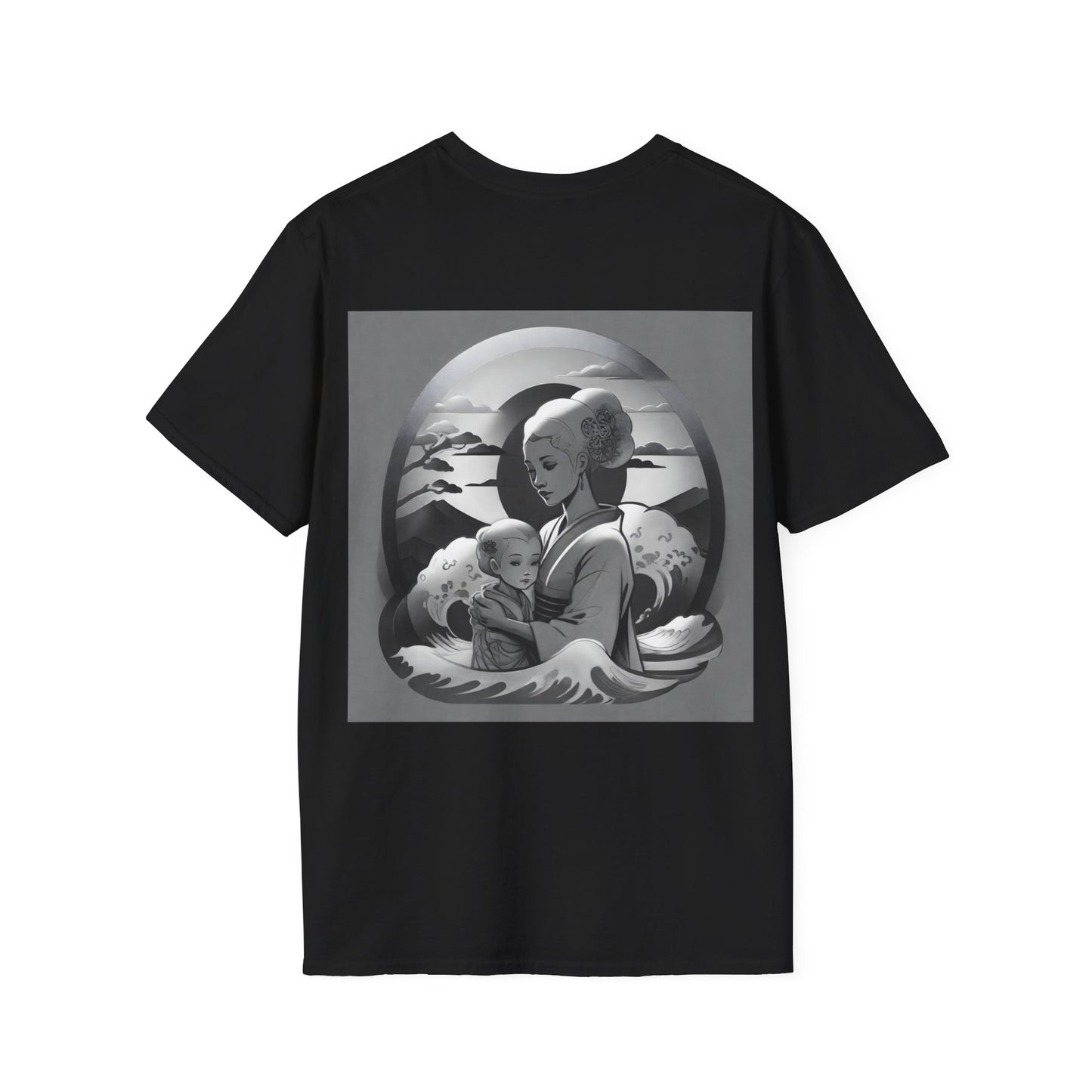 "Princess x Queen" Single Print Unisex Softstyle T-Shirt