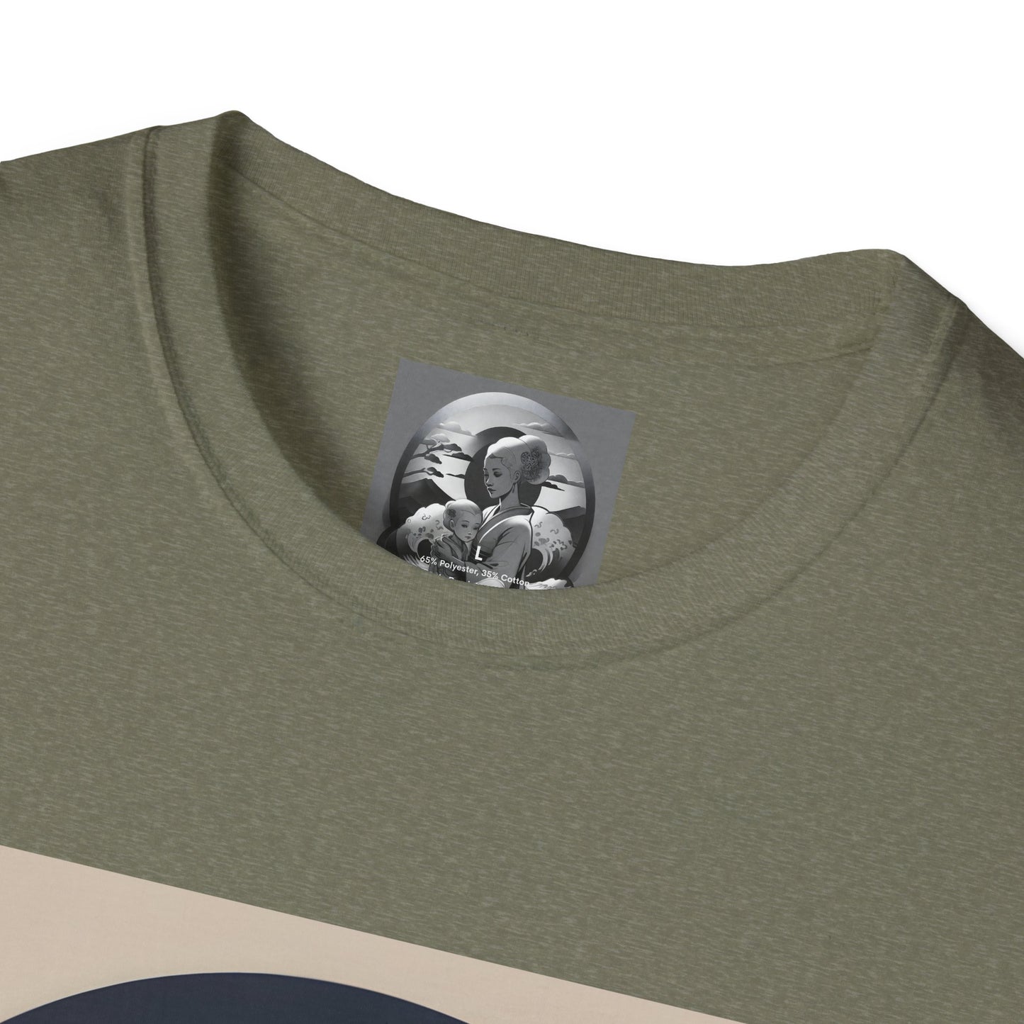 "Princess x Queen" Single Print Unisex Softstyle T-Shirt