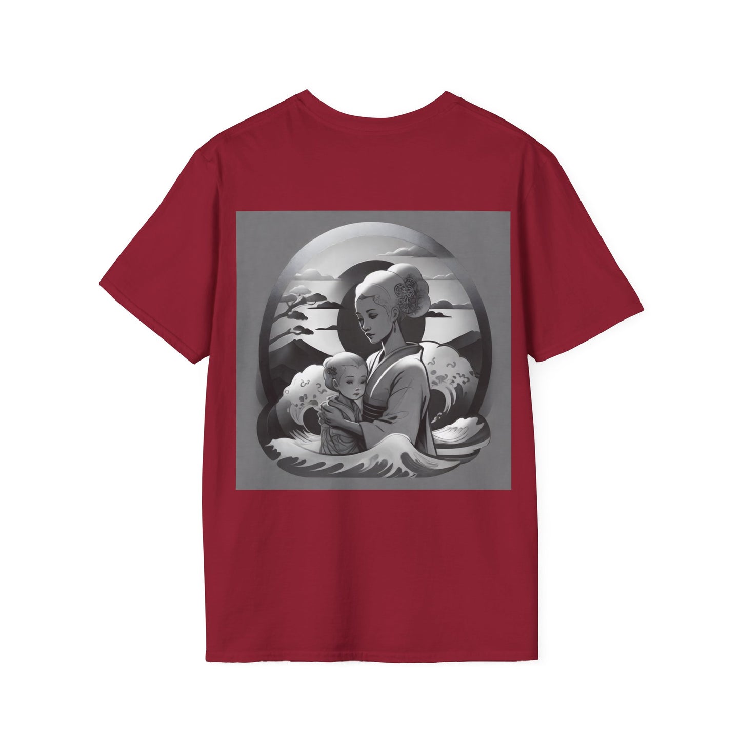 "Princess x Queen" Single Print Unisex Softstyle T-Shirt