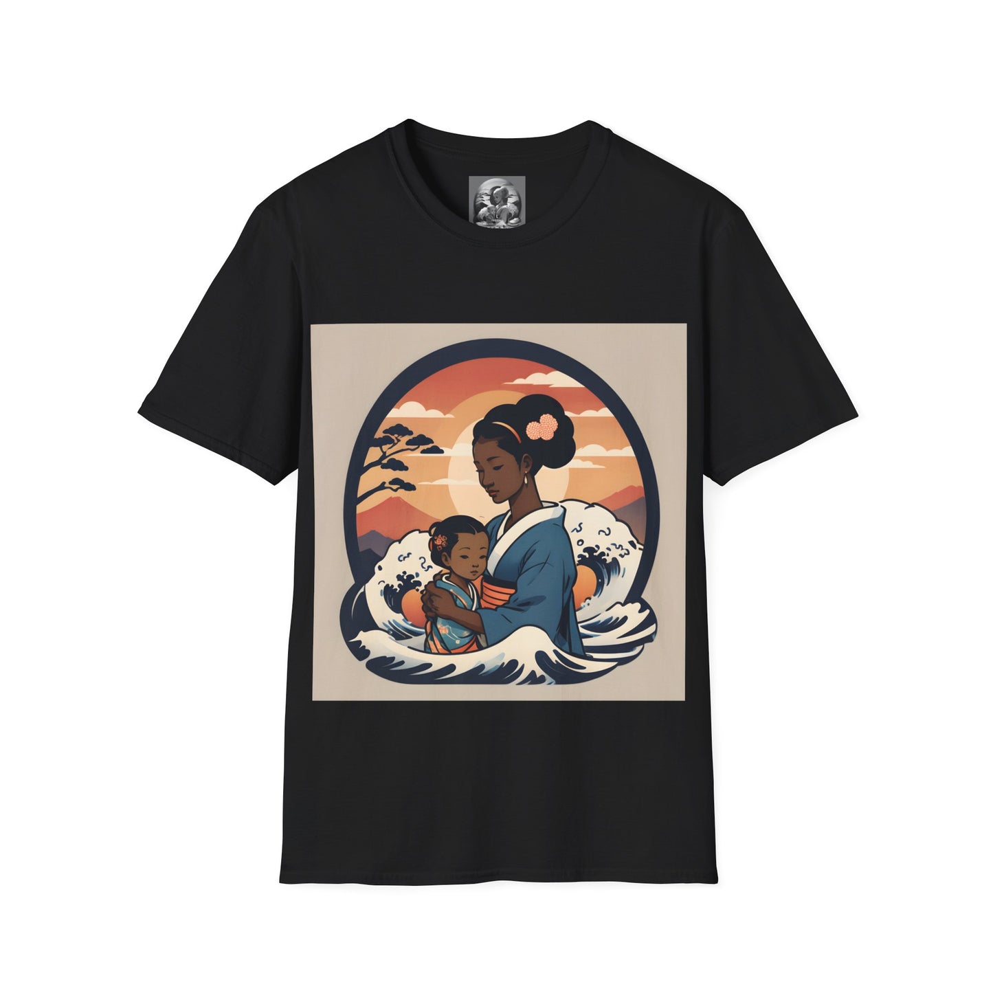 "Princess x Queen" Single Print Unisex Softstyle T-Shirt