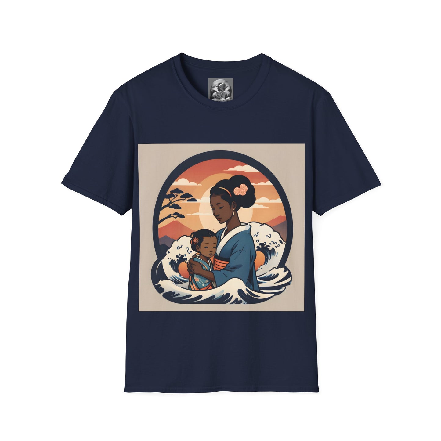 "Princess x Queen" Single Print Unisex Softstyle T-Shirt