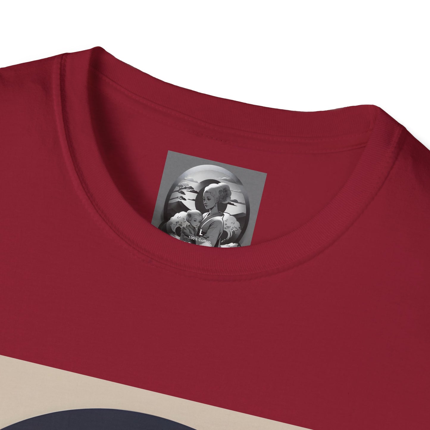 "Princess x Queen" Single Print Unisex Softstyle T-Shirt