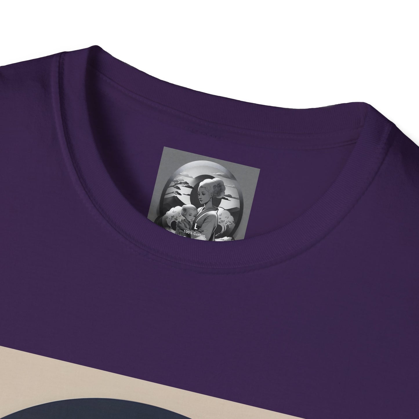 "Princess x Queen" Single Print Unisex Softstyle T-Shirt