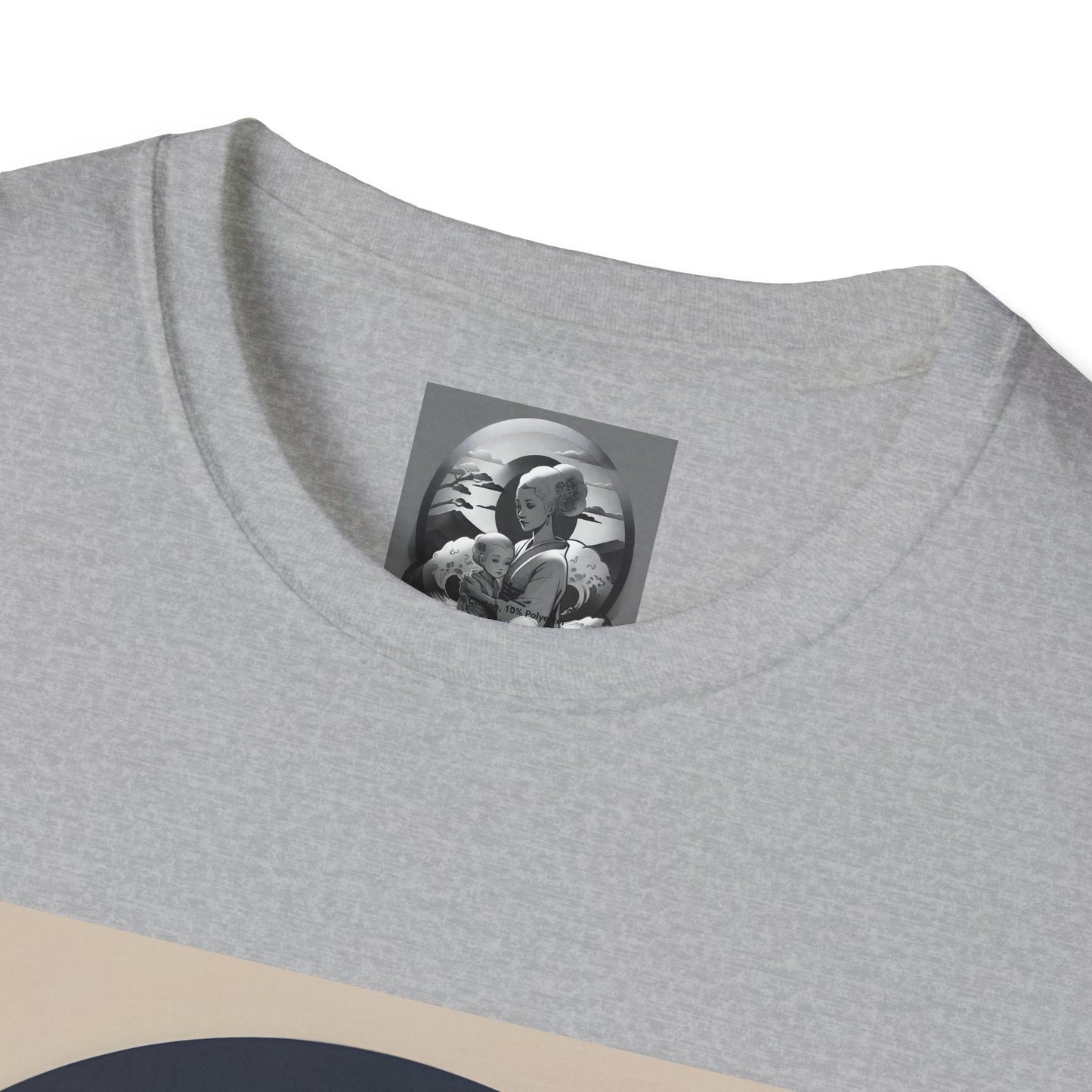 "Princess x Queen" Single Print Unisex Softstyle T-Shirt