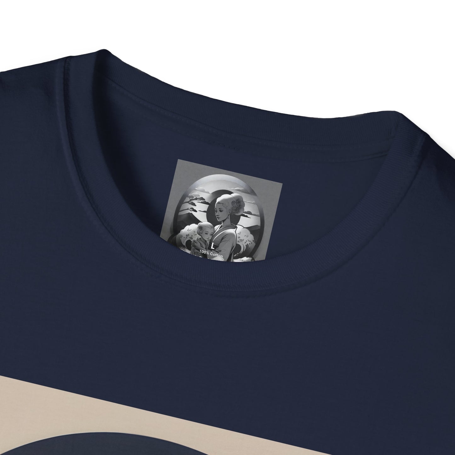 "Princess x Queen" Single Print Unisex Softstyle T-Shirt