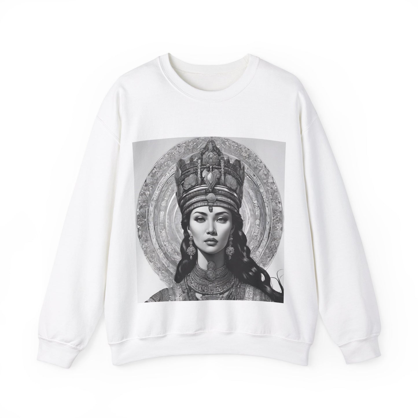 "Queen of Heritage" Unisex Heavy Blend™ Crewneck Sweatshirt