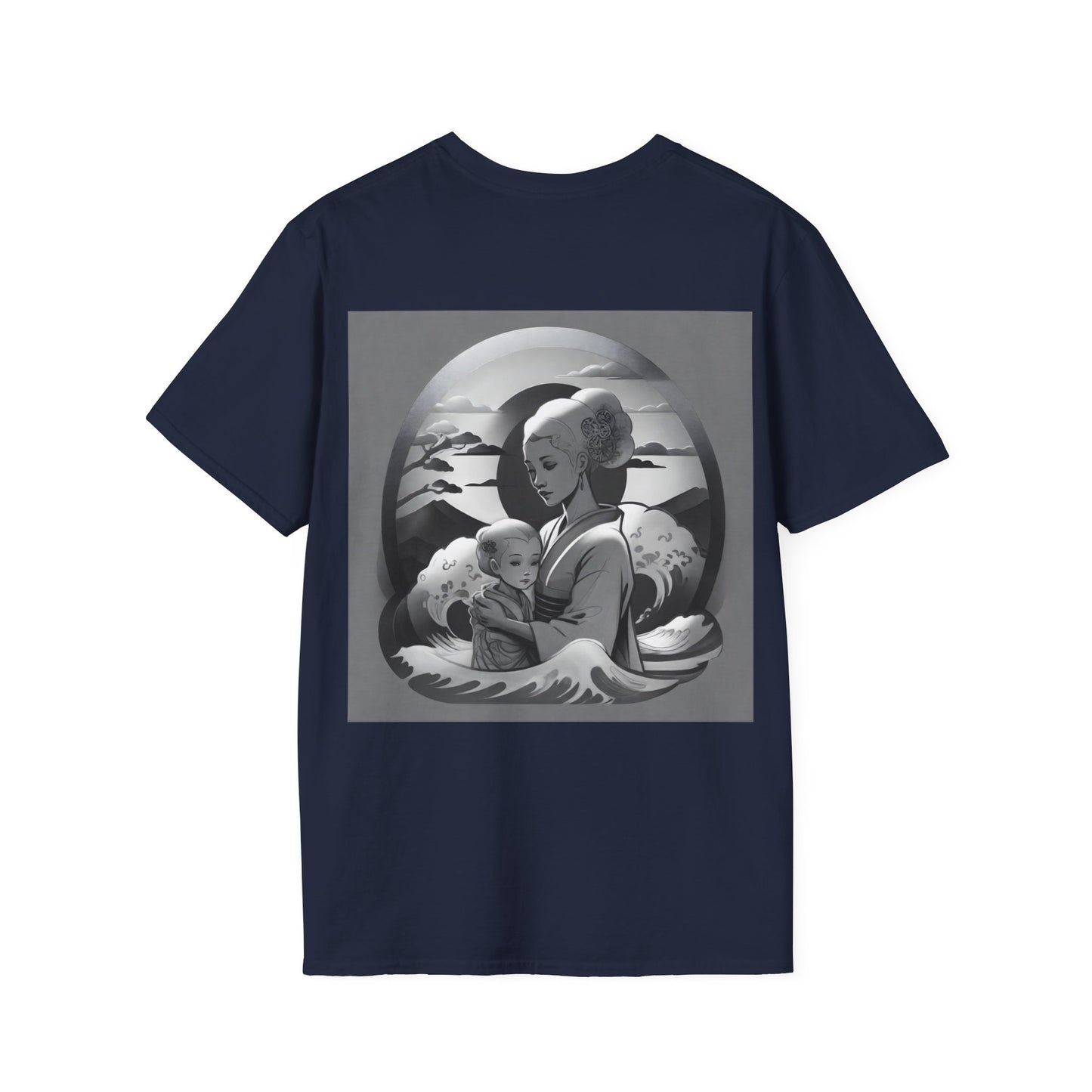 "Princess x Queen" Single Print Unisex Softstyle T-Shirt