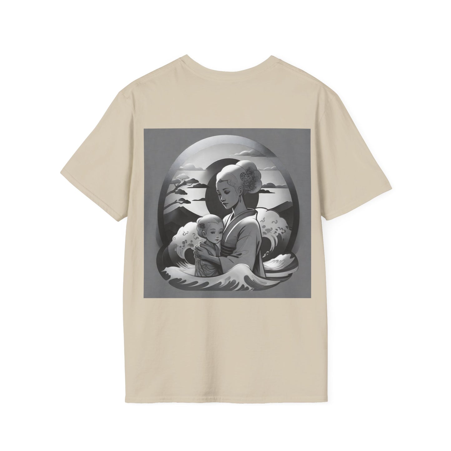"Princess x Queen" Single Print Unisex Softstyle T-Shirt