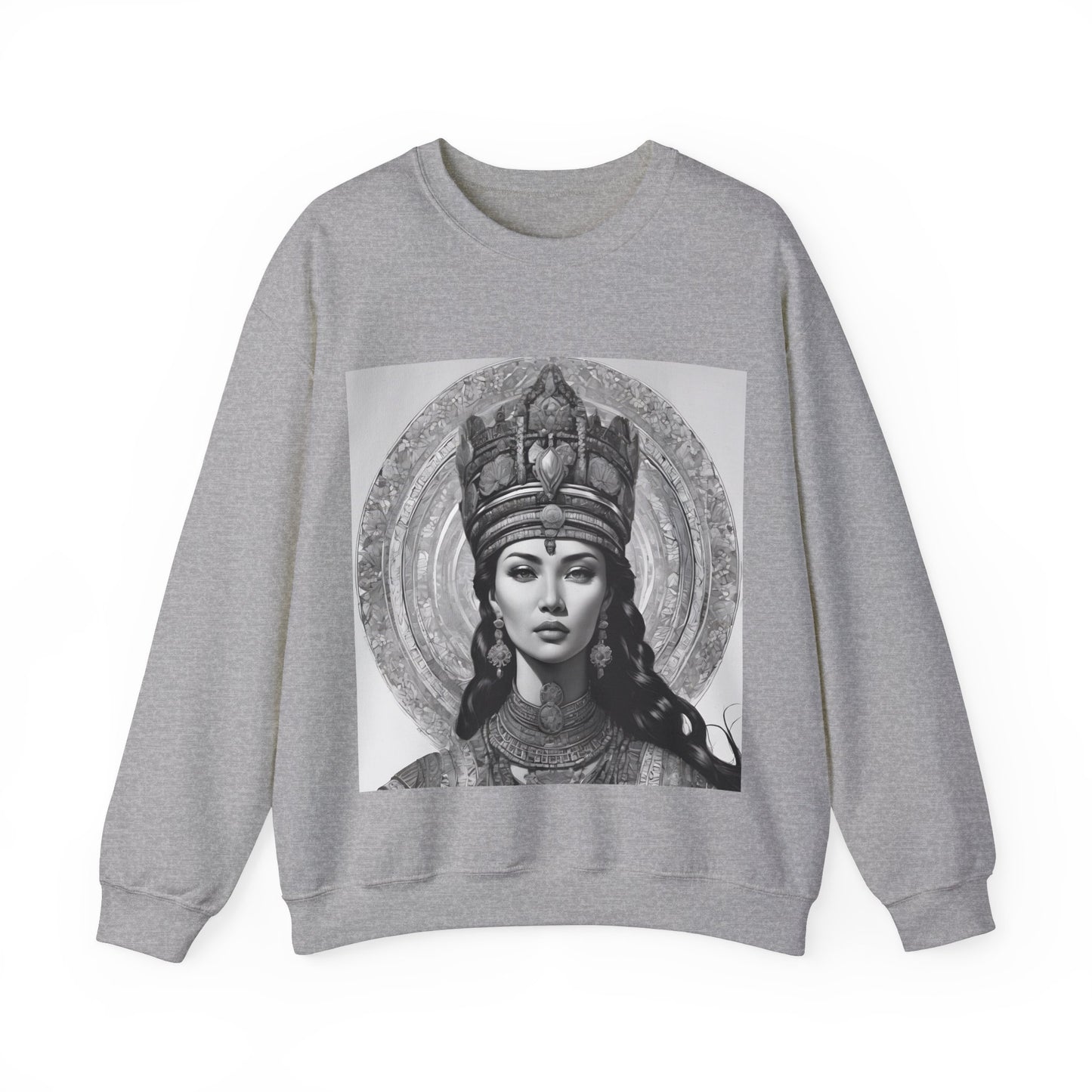 "Queen of Heritage" Unisex Heavy Blend™ Crewneck Sweatshirt