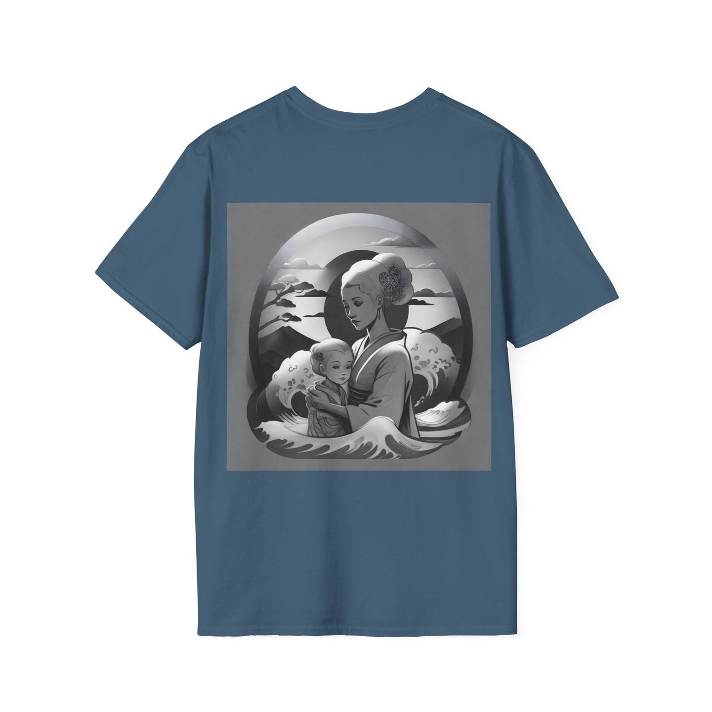 "Princess x Queen" Single Print Unisex Softstyle T-Shirt