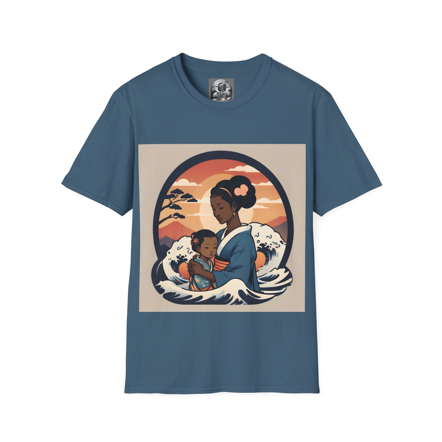 "Princess x Queen" Single Print Unisex Softstyle T-Shirt