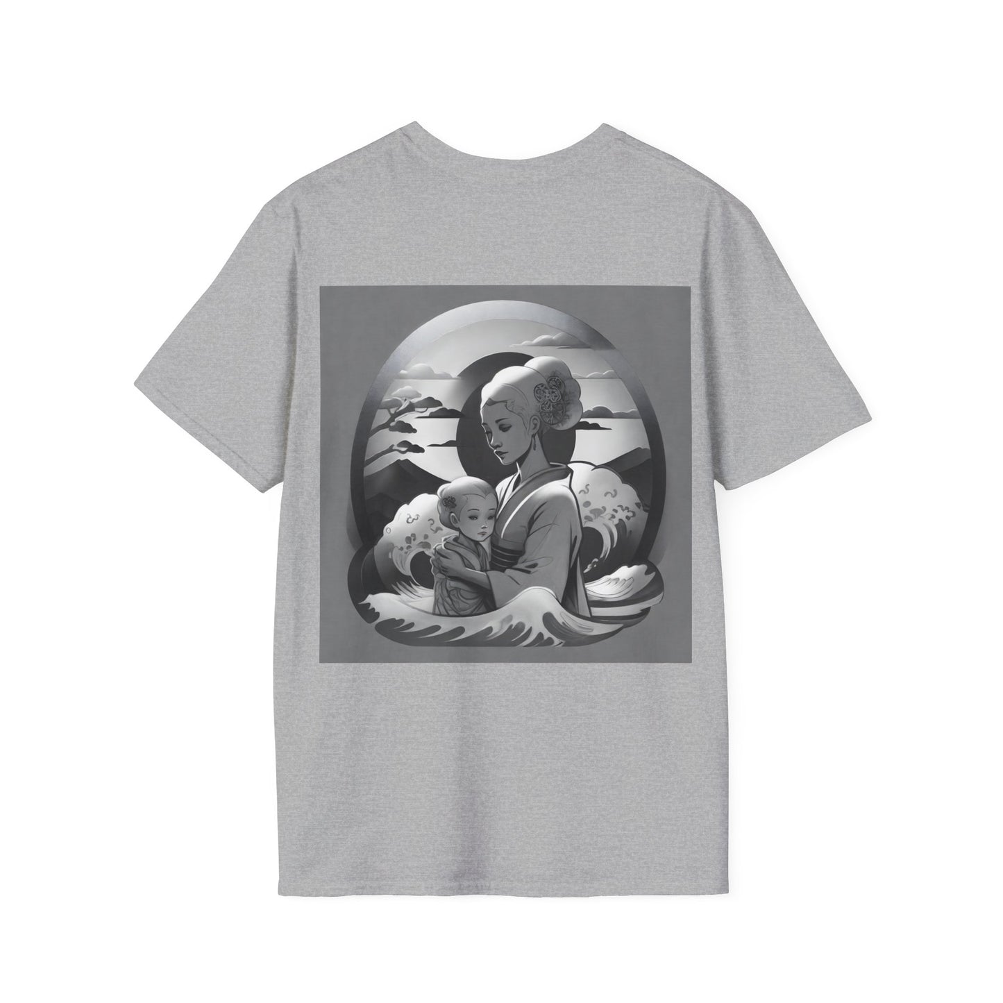"Princess x Queen" Single Print Unisex Softstyle T-Shirt