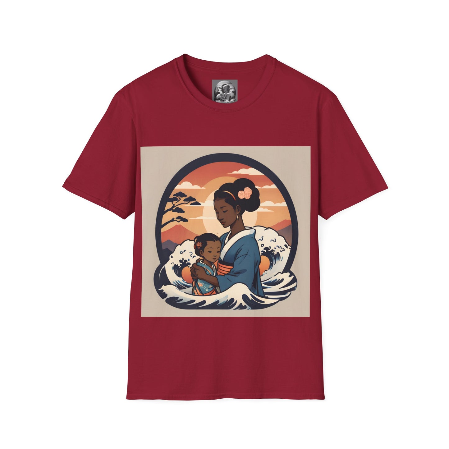 "Princess x Queen" Single Print Unisex Softstyle T-Shirt