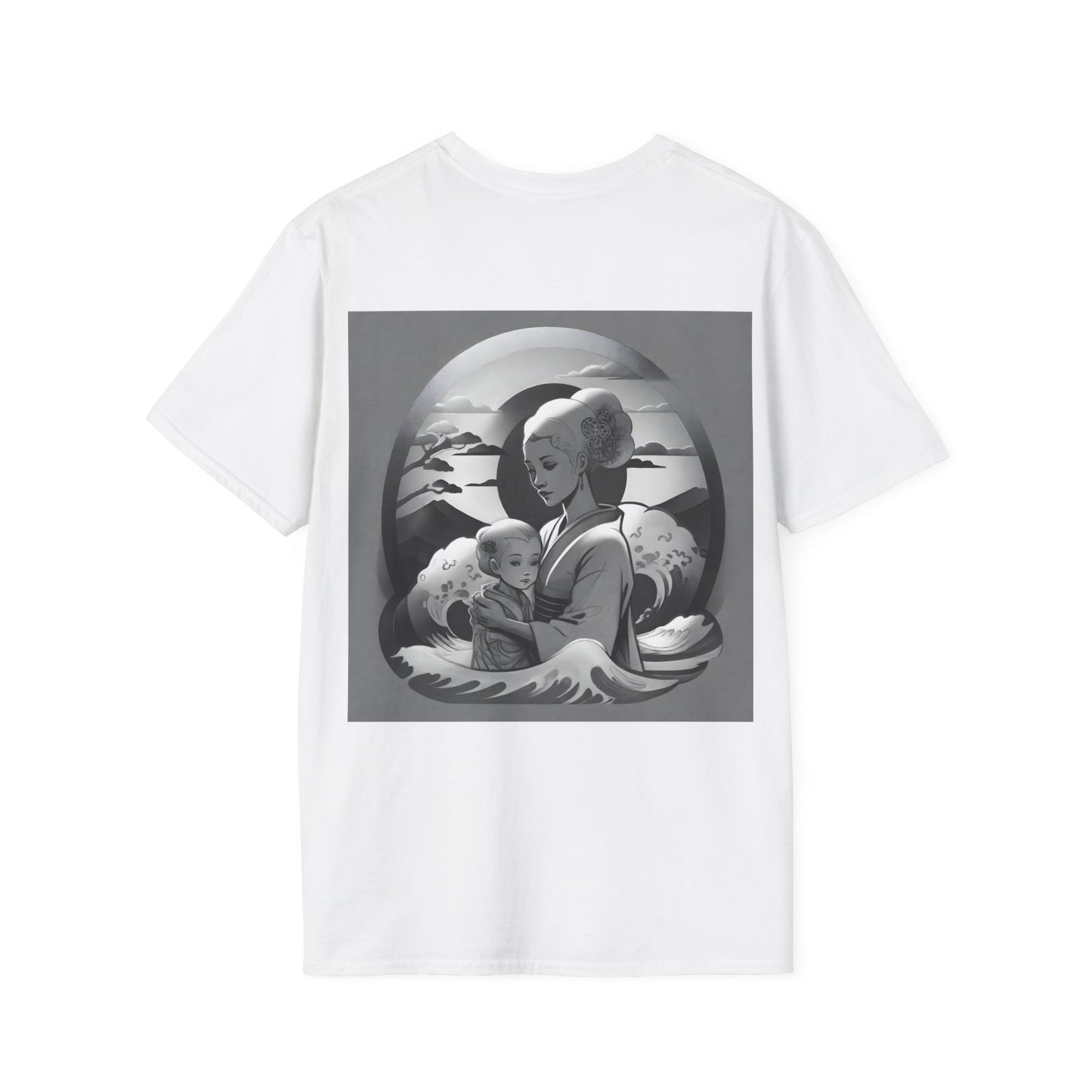 "Princess x Queen" Single Print Unisex Softstyle T-Shirt