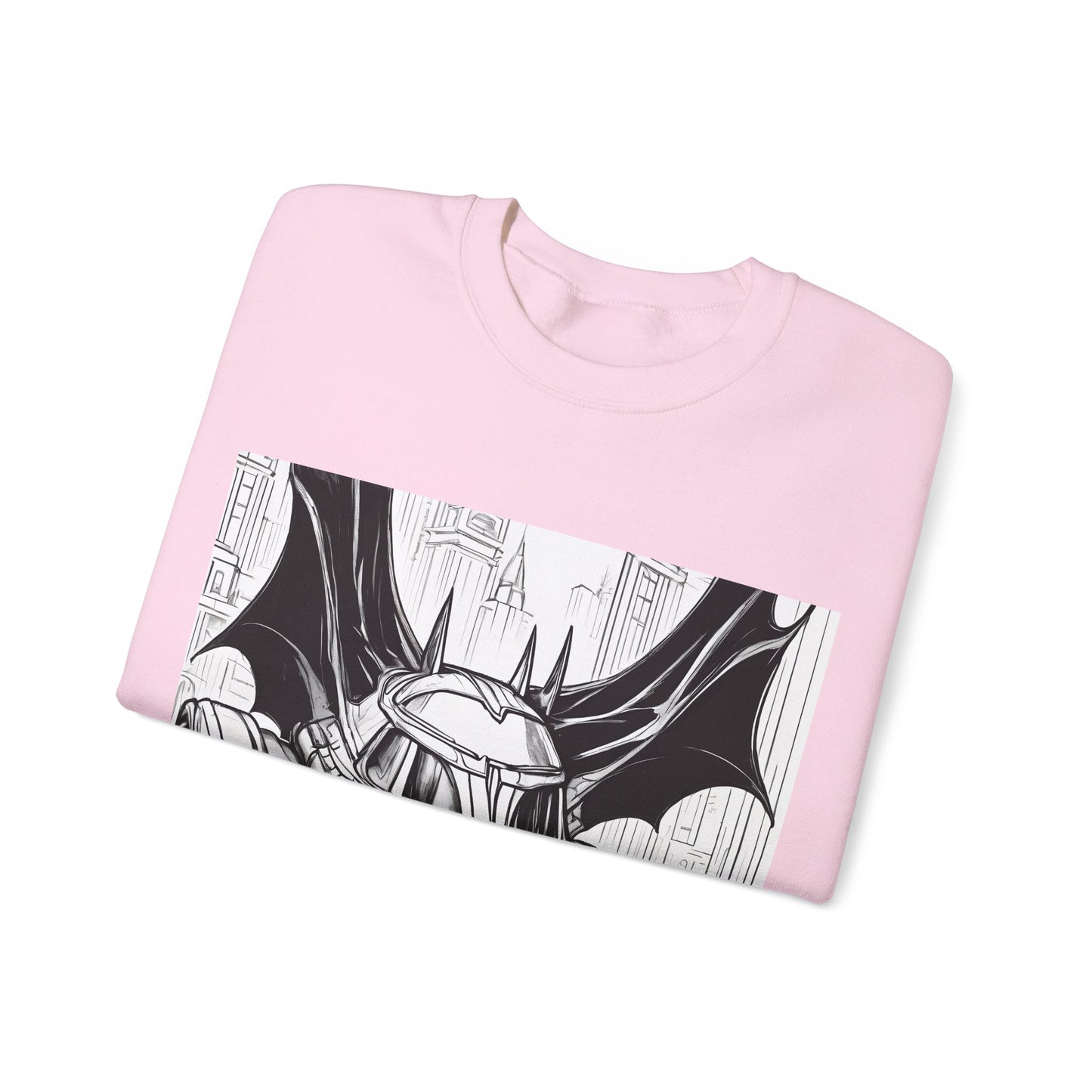 "Automobiliá de Chiroptera" Single Print Unisex Heavy Blend™ Crewneck Sweatshirt