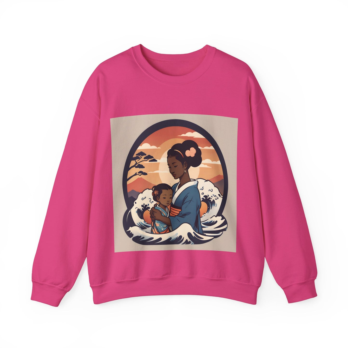 "Princess x Queen"  Single Print Unisex Heavy Blend™ Crewneck Sweatshirt