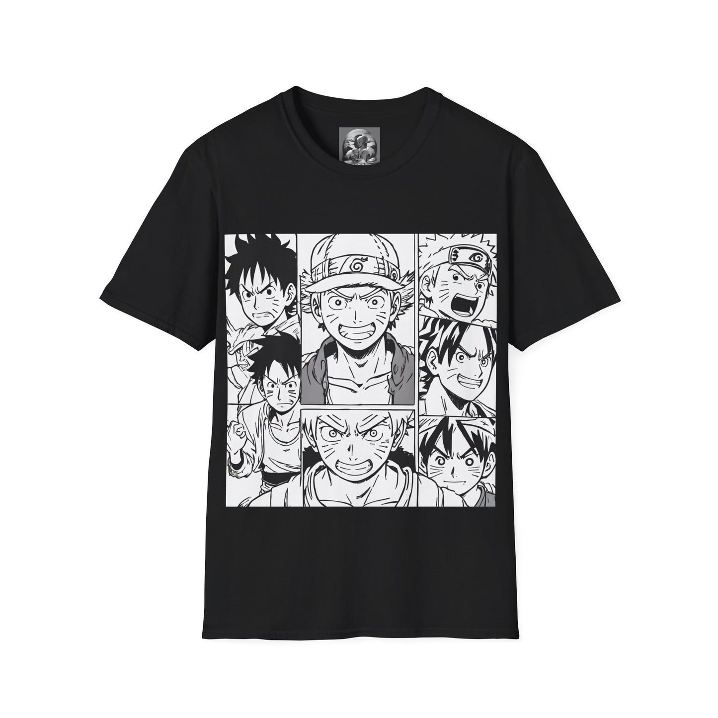 "Shonen Allstars" Single Print Unisex Softstyle T-Shirt