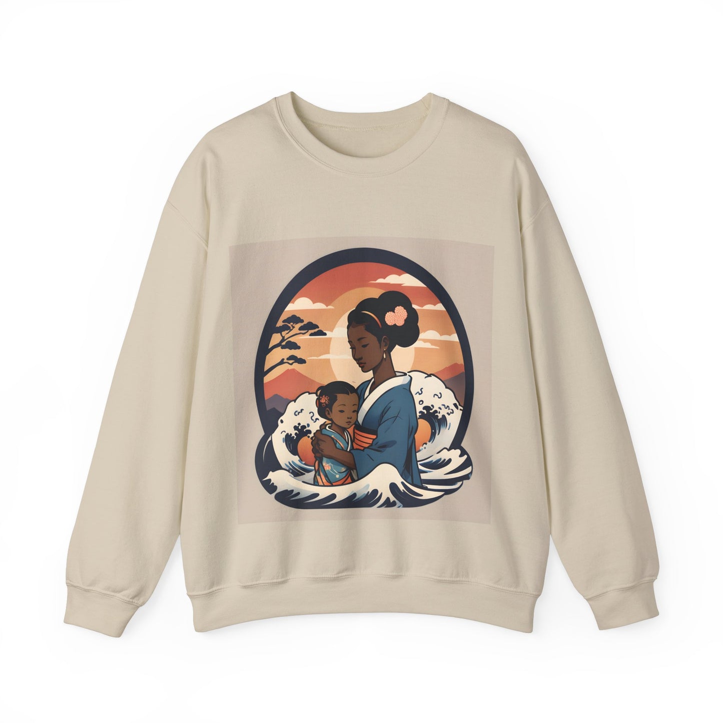 "Princess x Queen" Double Print Unisex Heavy Blend™ Crewneck Sweatshirt