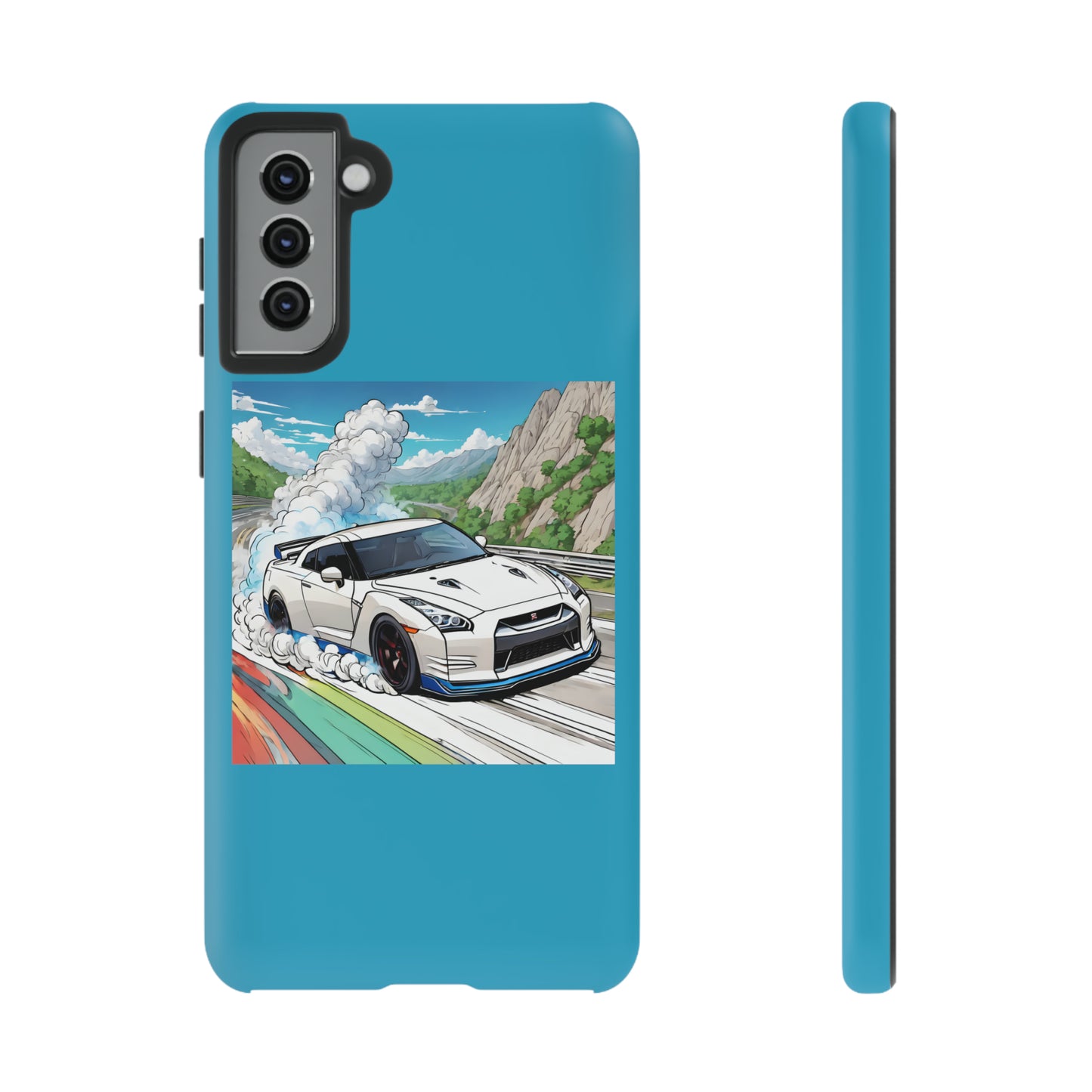 " Go, Go, Go Racing !!!!!!" Single Print Tough Cases