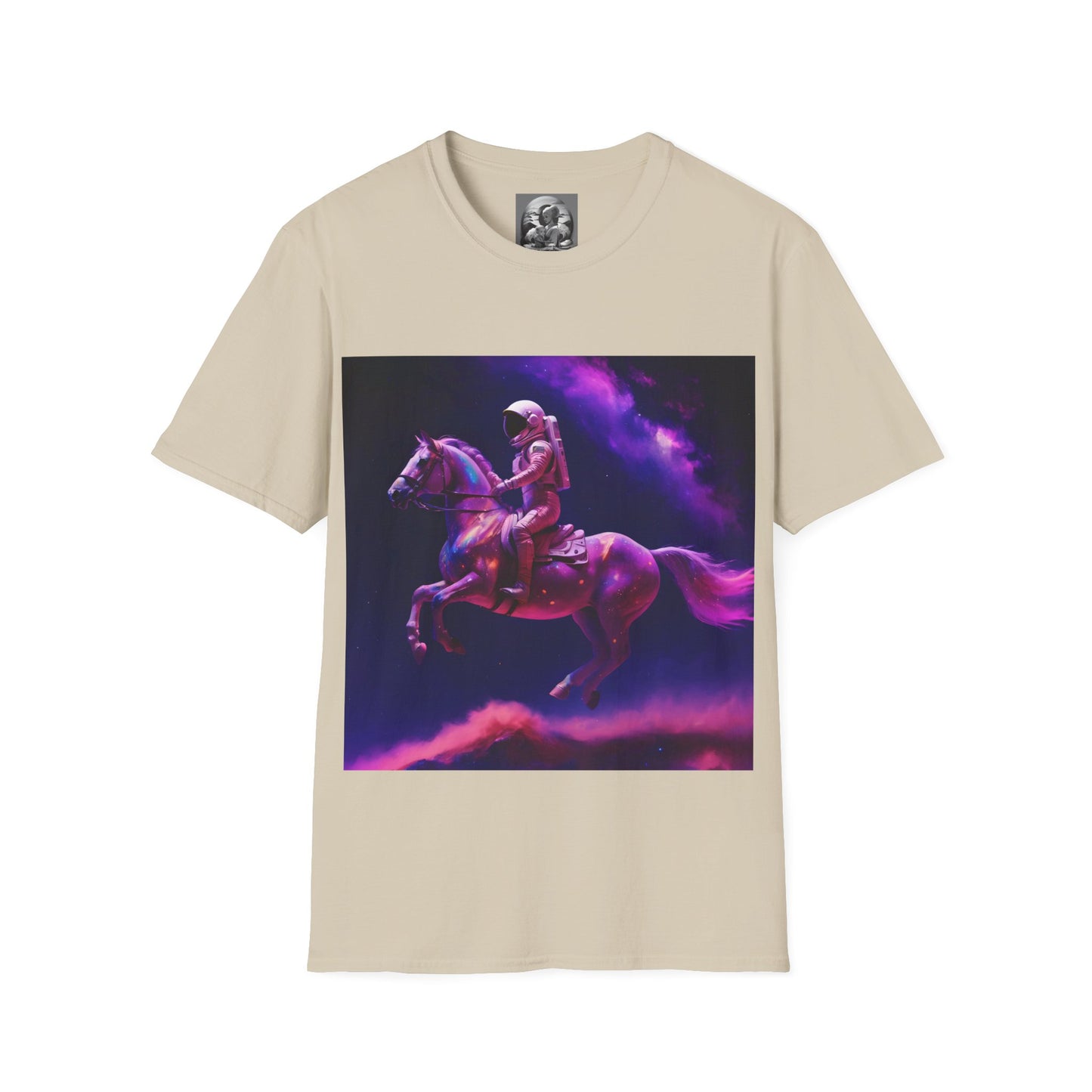 "Goodnight space cowboy" Single Print Unisex Softstyle T-Shirt