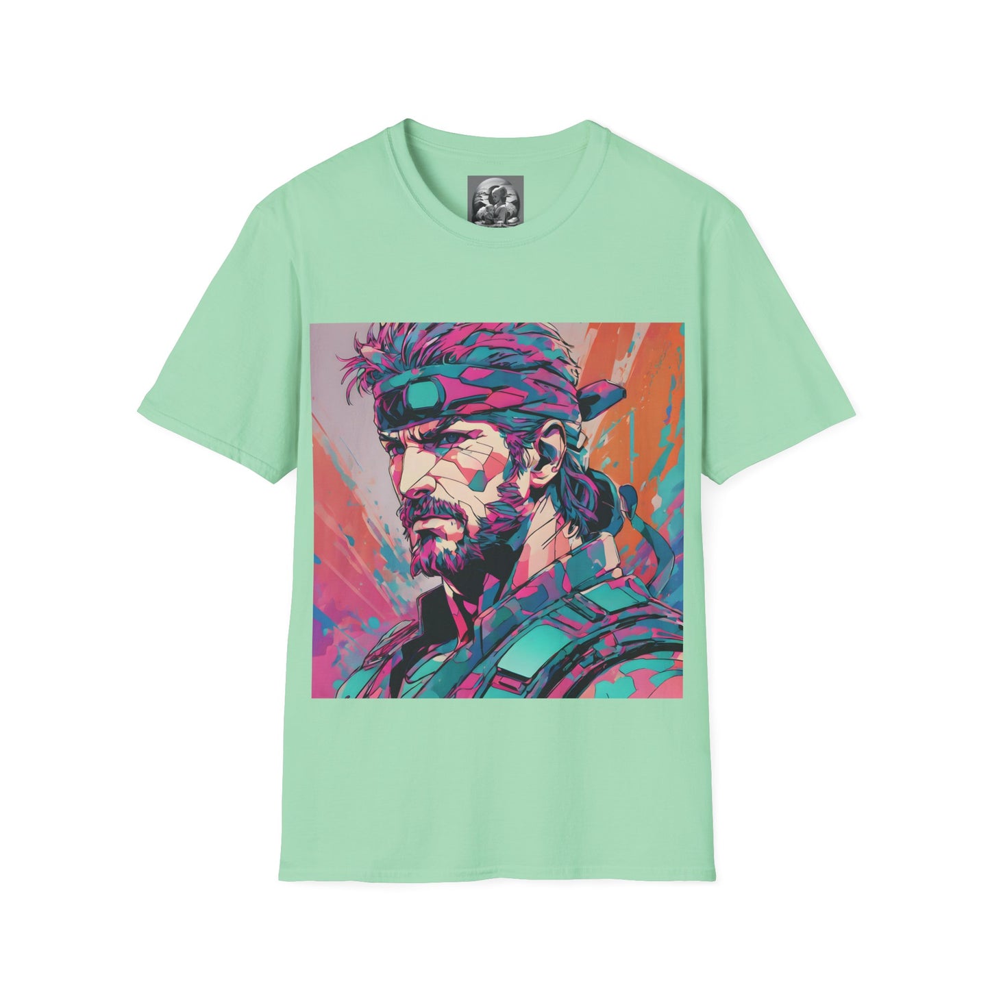 "Snake Eater" Single Print Unisex Softstyle T-Shirt