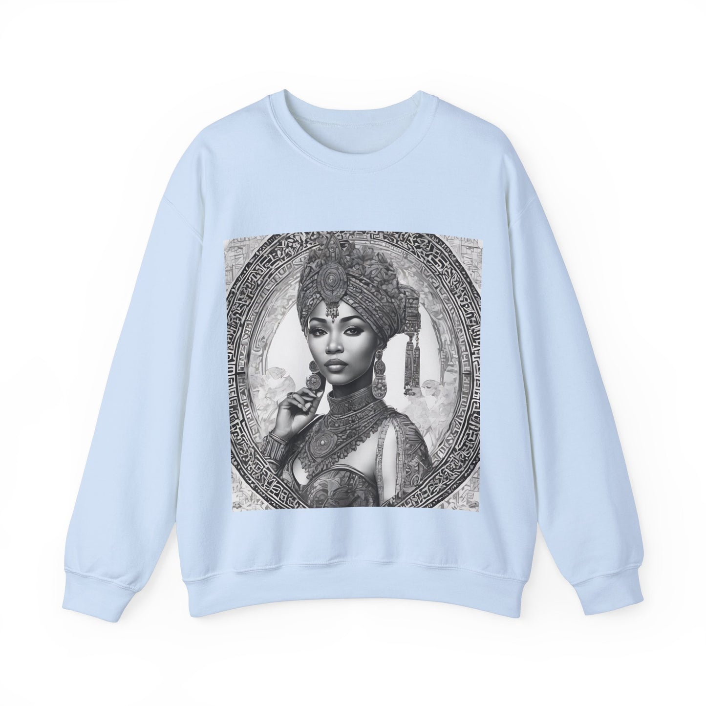 "Queen of Heritage" Unisex Heavy Blend™ Crewneck Sweatshirt