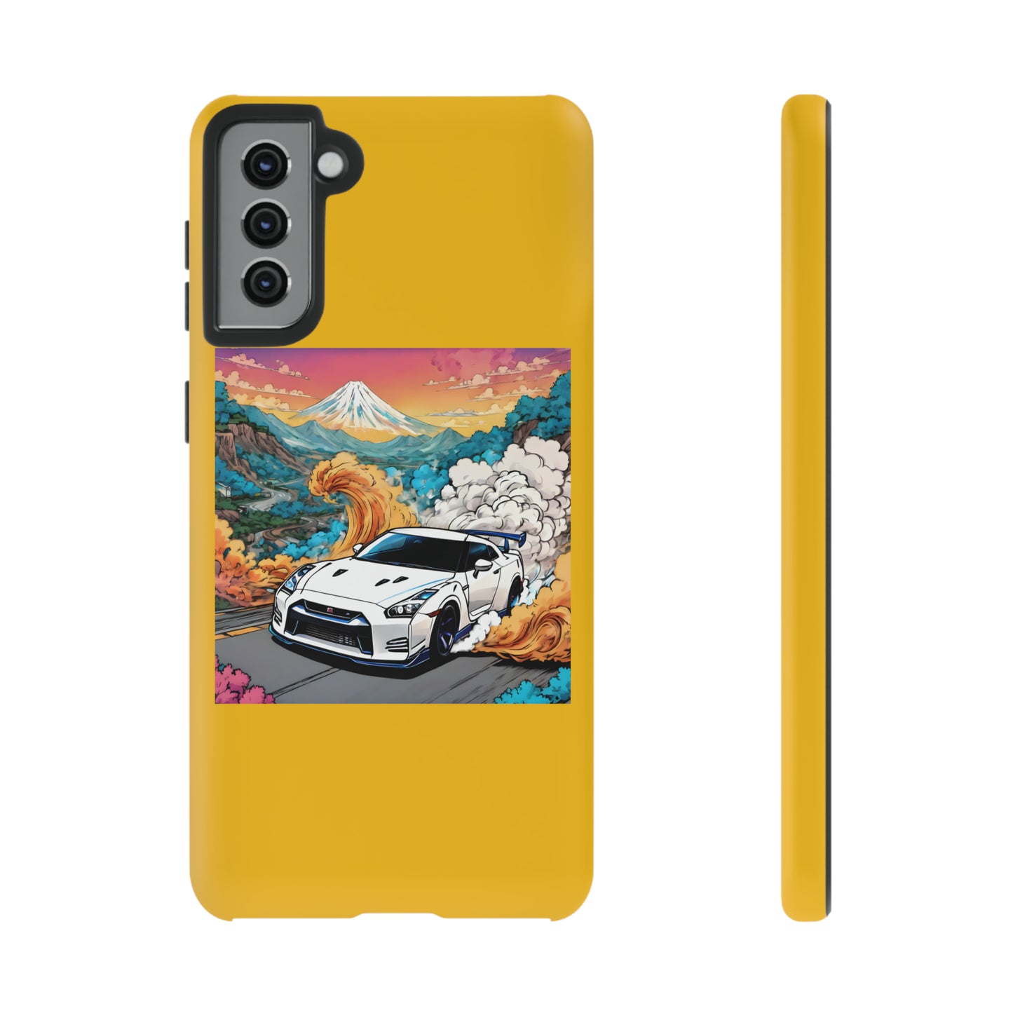 " Go, Go, Go Racing !!!!!!" Single Print Tough Cases