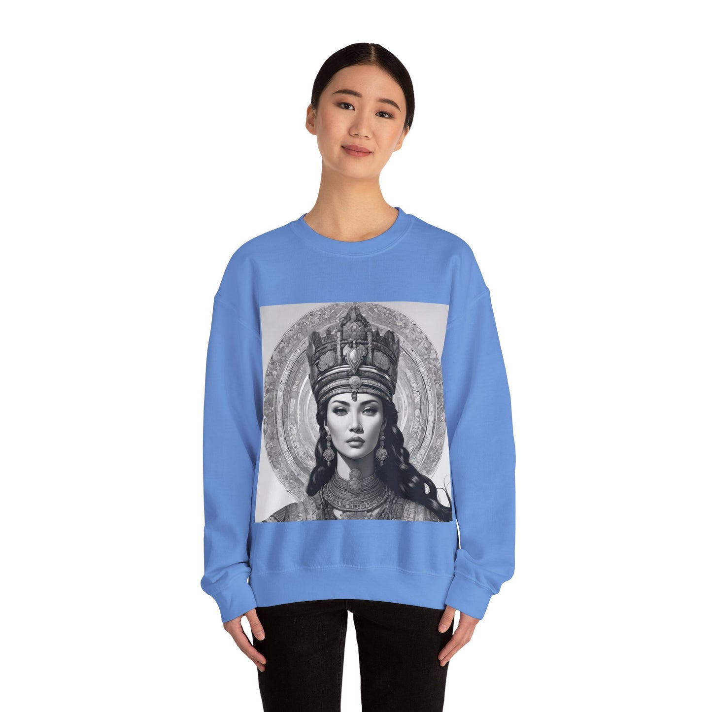 "Queen of Heritage" Unisex Heavy Blend™ Crewneck Sweatshirt