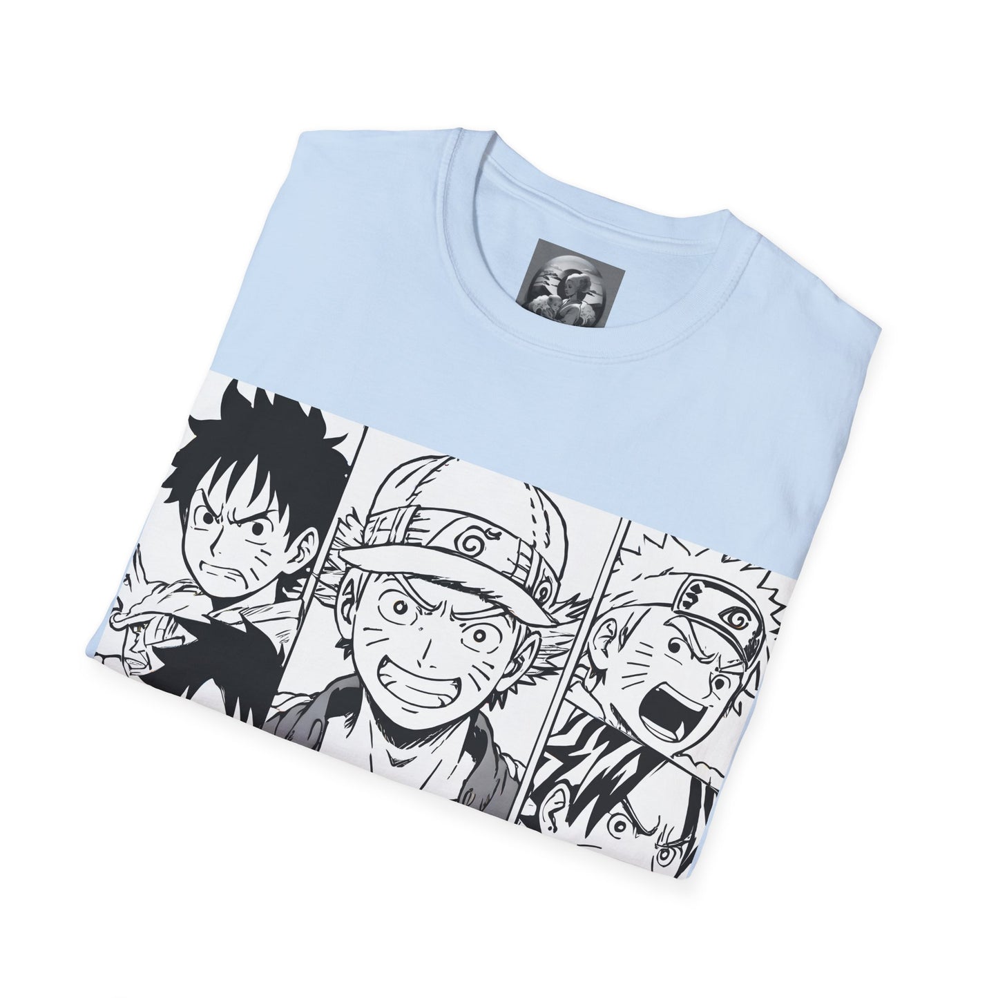 "Shonen Allstars" Single Print Unisex Softstyle T-Shirt