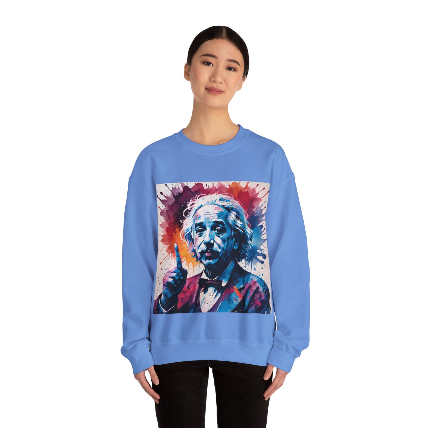 "The theory of everything" Single Print Unisex Heavy Blend™ Crewneck Sweatshirt