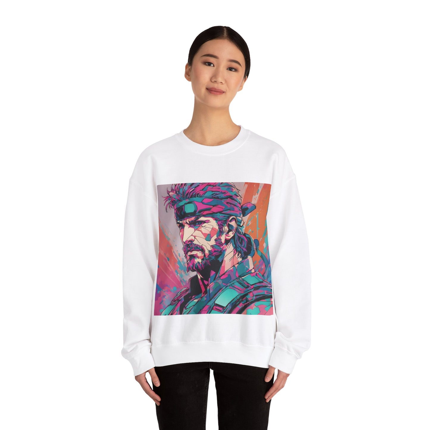 "Snake Eater" Single Print Unisex Heavy Blend™ Crewneck Sweatshirt