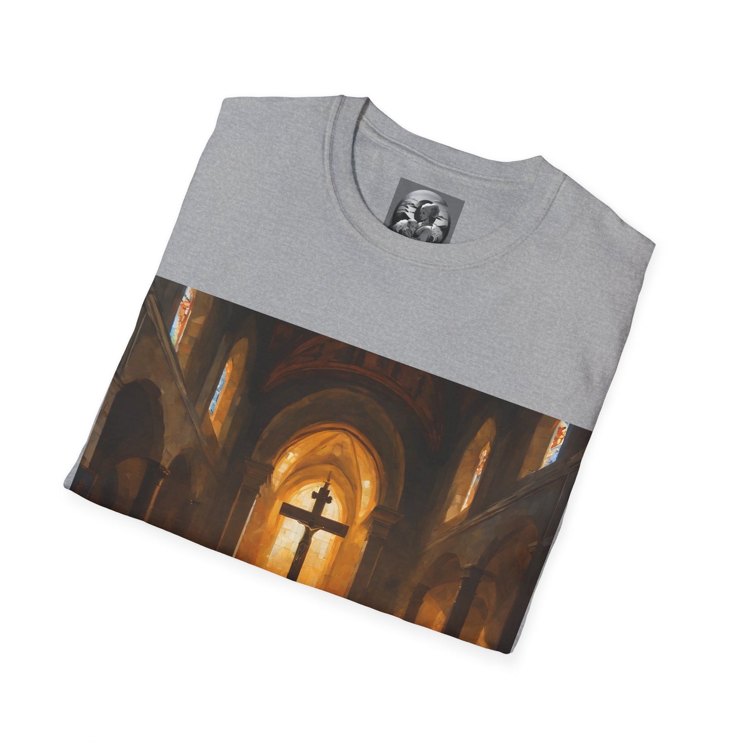 "In God we trust" Single Print Unisex Softstyle T-Shirt