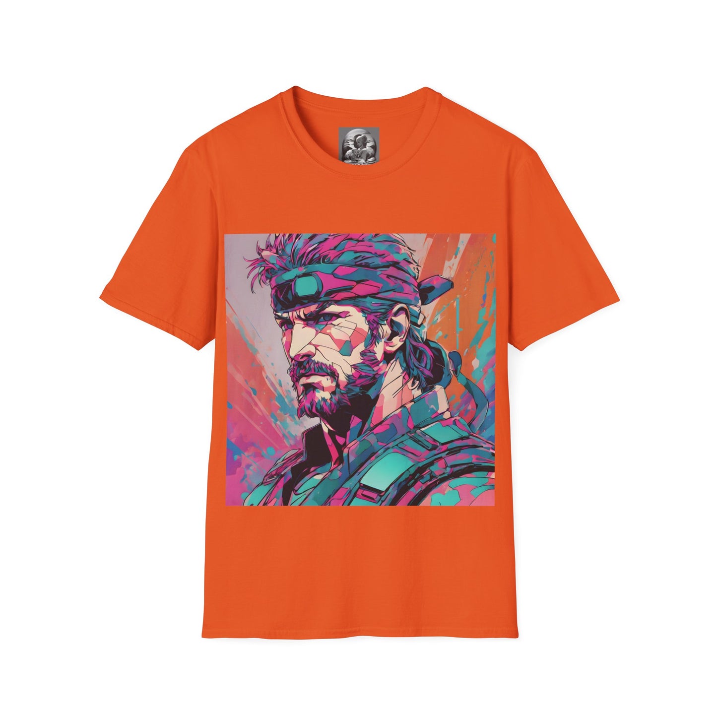 "Snake Eater" Single Print Unisex Softstyle T-Shirt