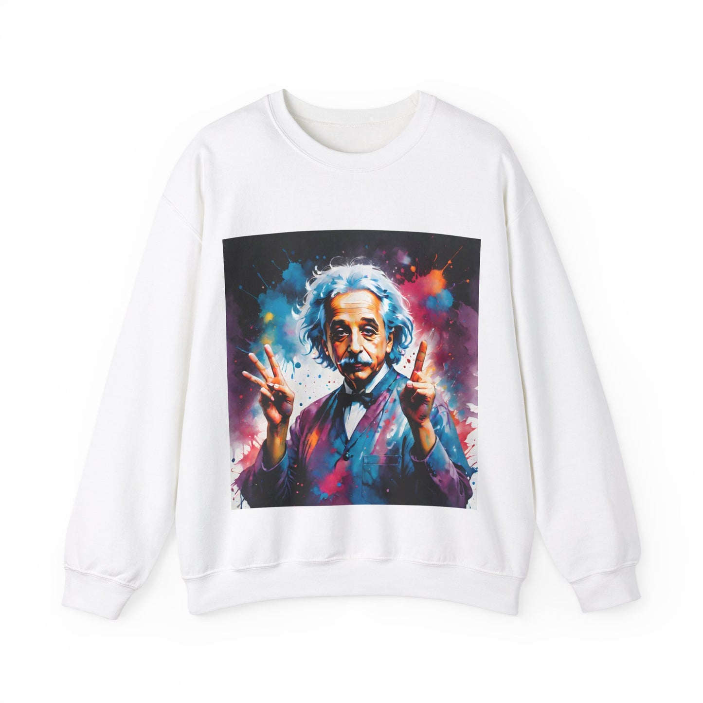 "The theory of everything" Single Print Unisex Heavy Blend™ Crewneck Sweatshirt