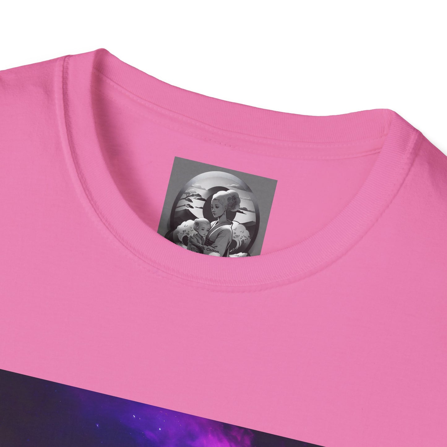 "Goodnight space cowboy" Single Print Unisex Softstyle T-Shirt