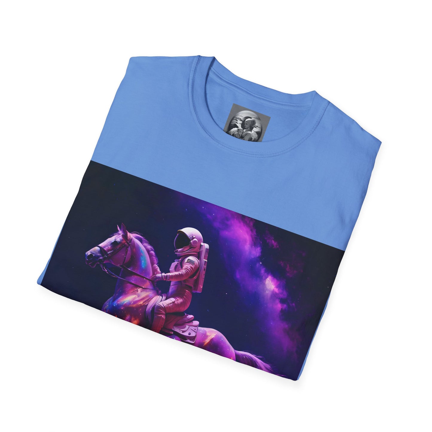 "Goodnight space cowboy" Single Print Unisex Softstyle T-Shirt