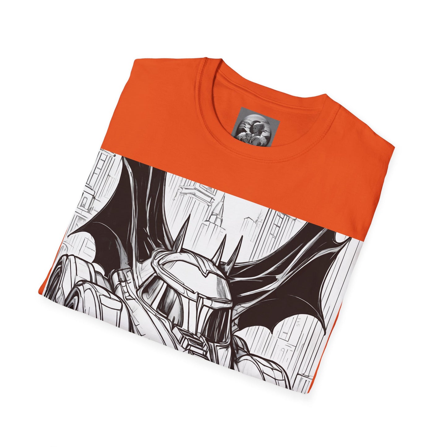 "Automobiliá de Chiroptera" Single Print Unisex Softstyle T-Shirt