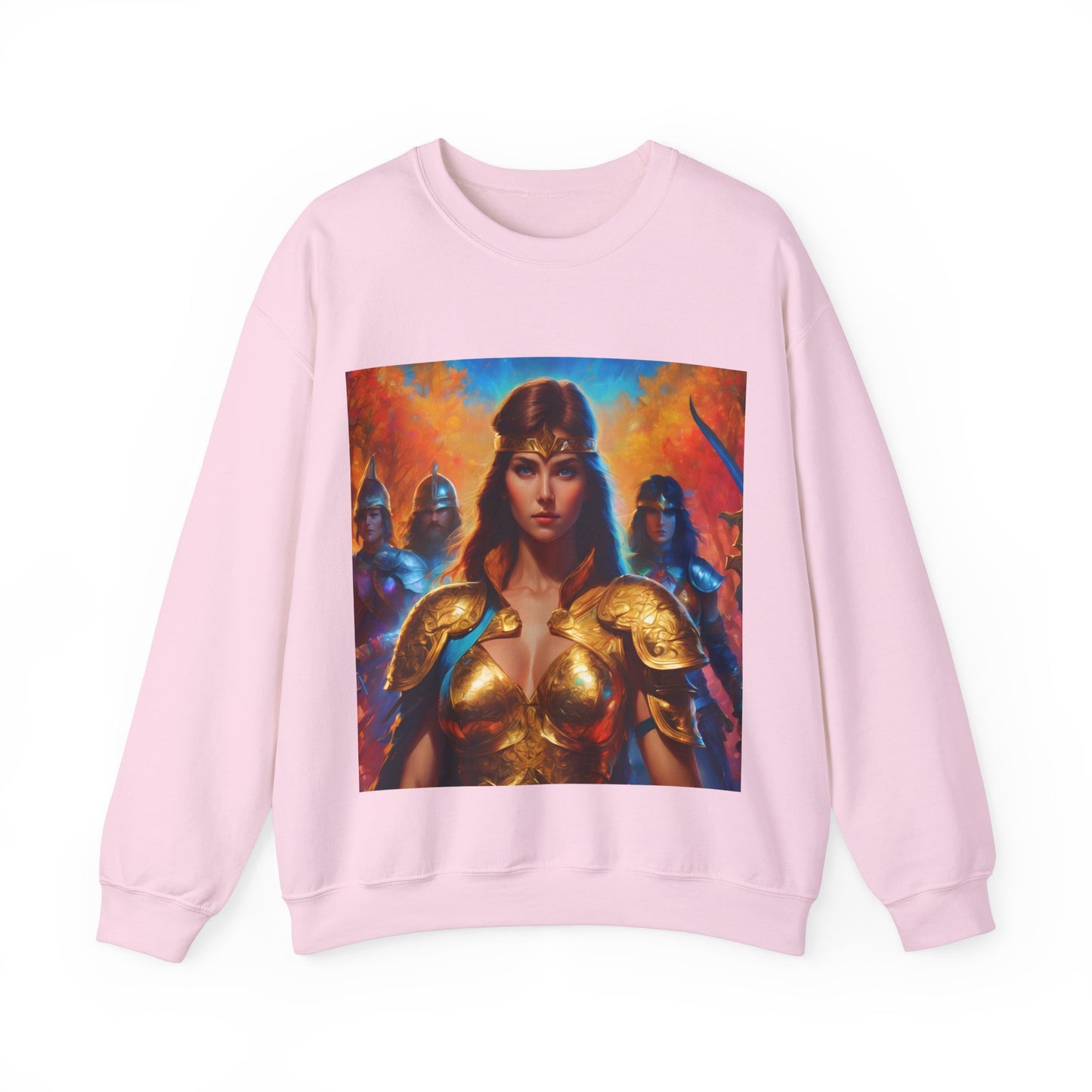 " Retro medical fantasy" Single Print Unisex Heavy Blend™ Crewneck Sweatshirt