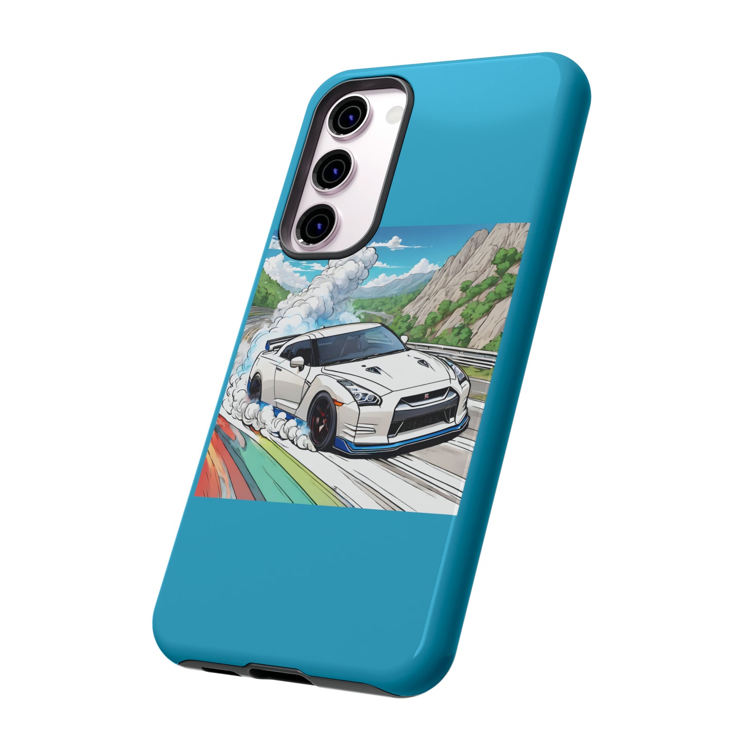 " Go, Go, Go Racing !!!!!!" Single Print Tough Cases