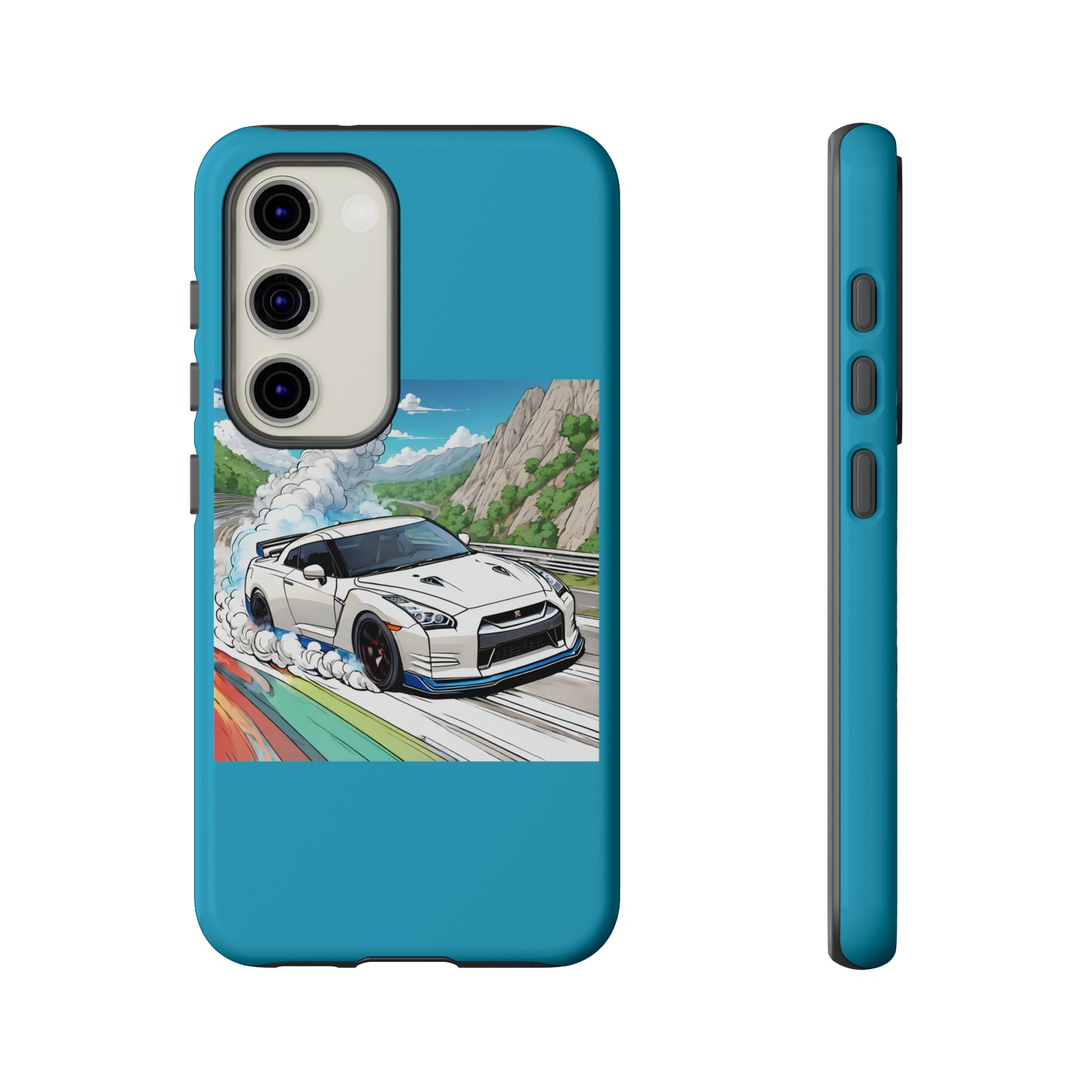 " Go, Go, Go Racing !!!!!!" Single Print Tough Cases