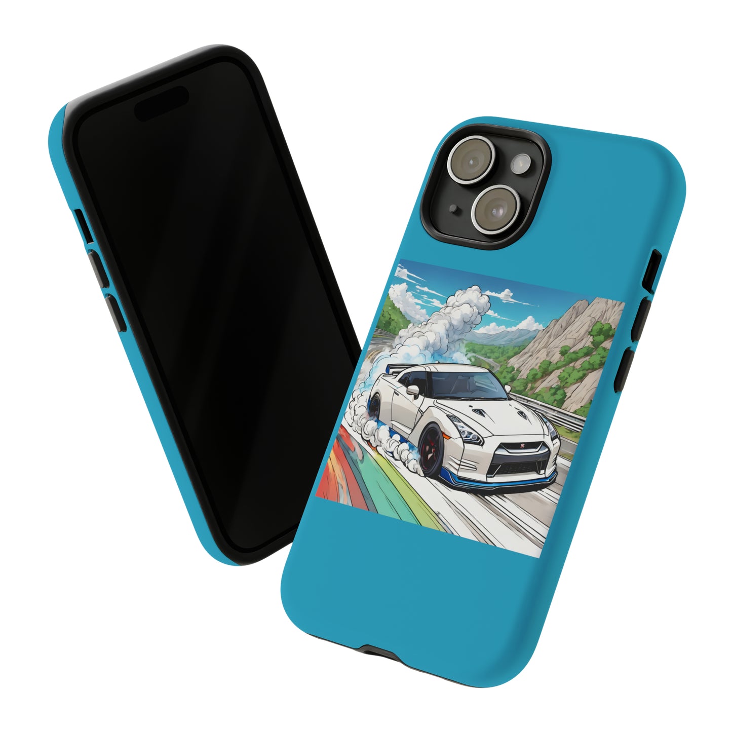 " Go, Go, Go Racing !!!!!!" Single Print Tough Cases