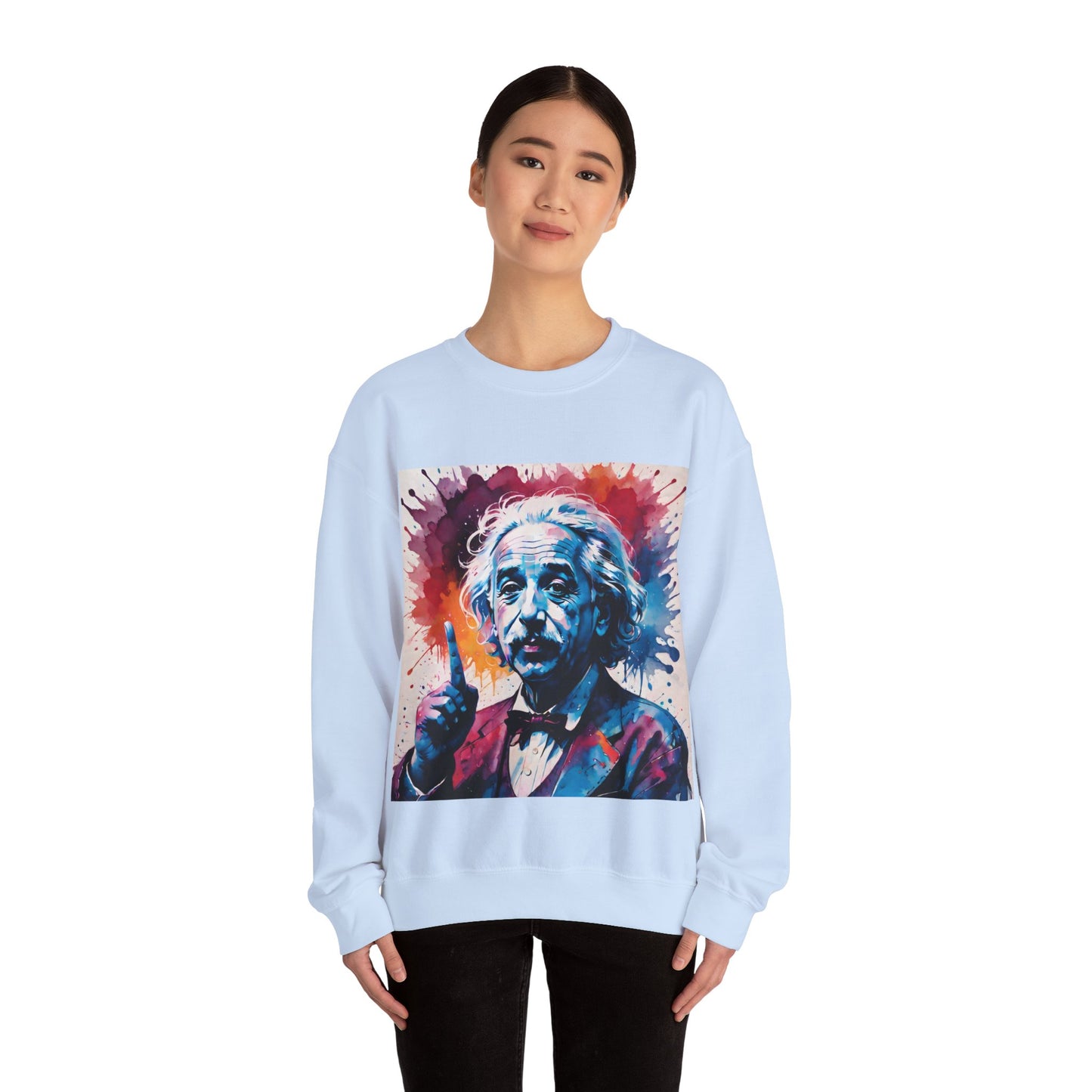 "The theory of everything" Single Print Unisex Heavy Blend™ Crewneck Sweatshirt