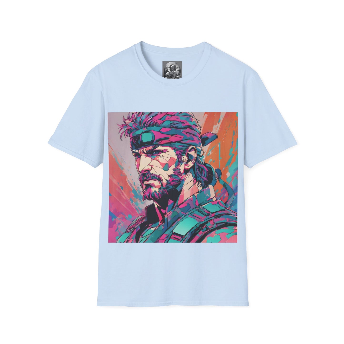 "Snake Eater" Single Print Unisex Softstyle T-Shirt