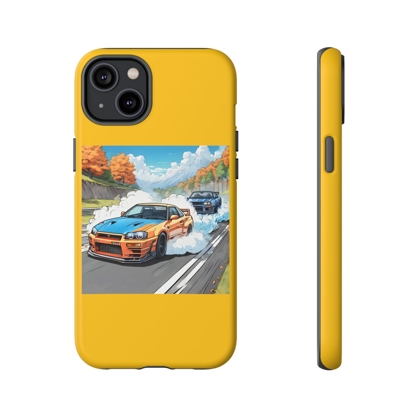 " Go, Go, Go Racing !!!!!!" Single Print Tough Cases