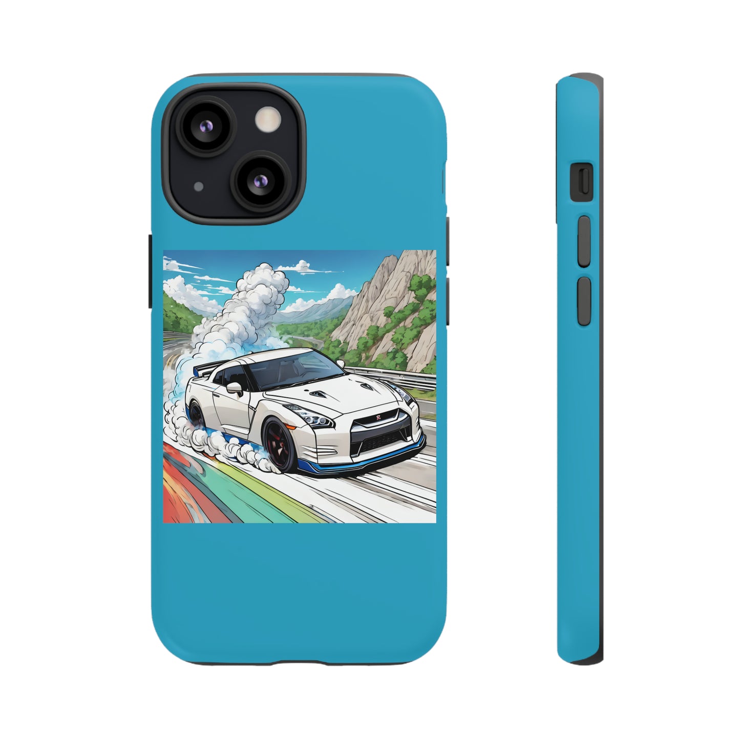 " Go, Go, Go Racing !!!!!!" Single Print Tough Cases