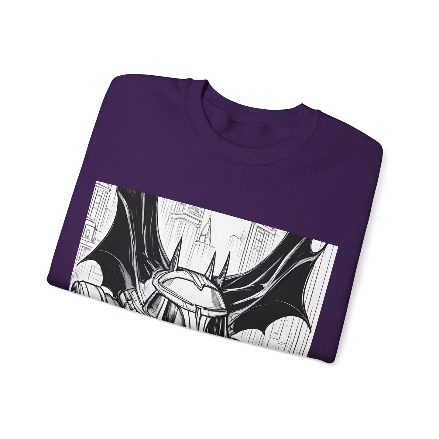 "Automobiliá de Chiroptera" Single Print Unisex Heavy Blend™ Crewneck Sweatshirt