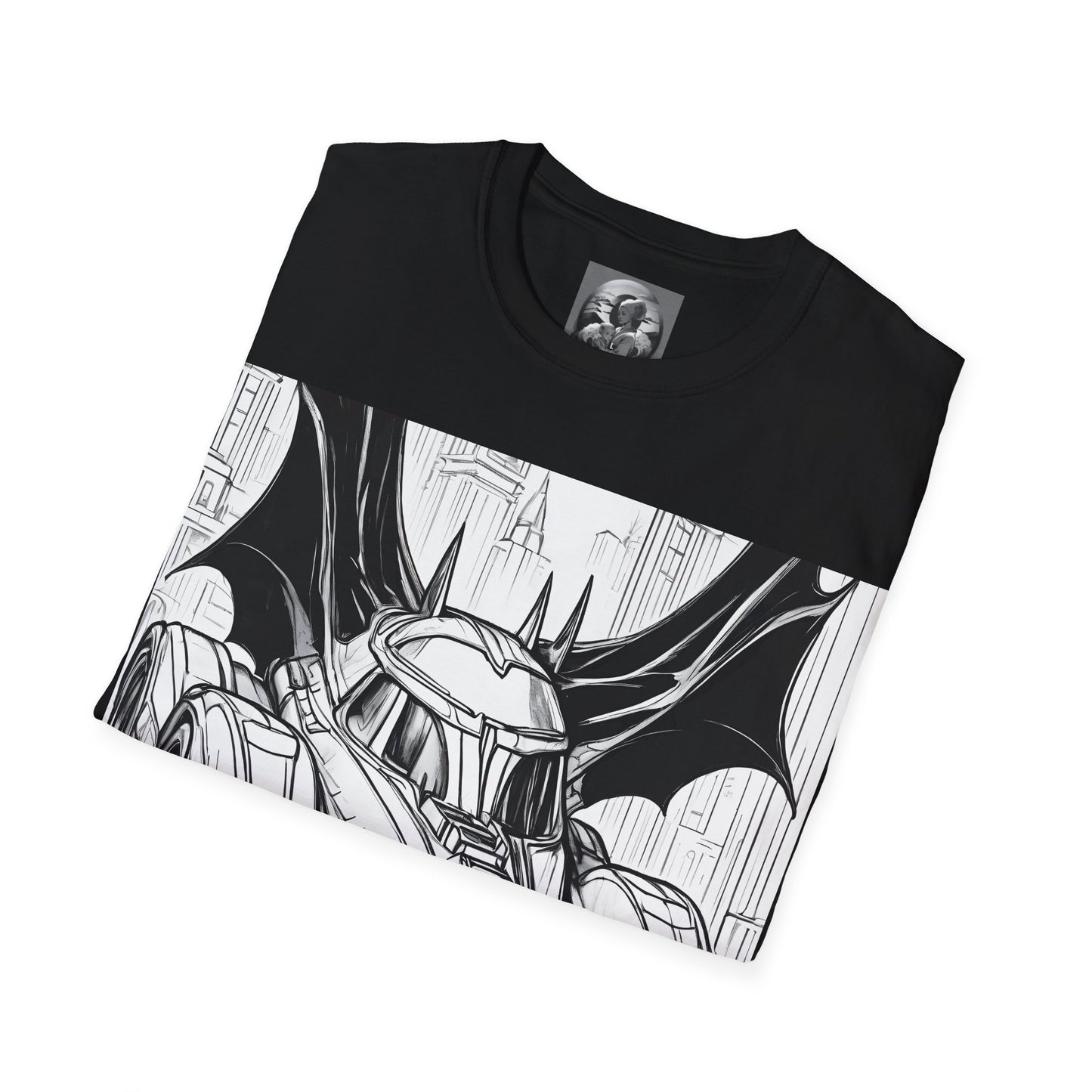 "Automobiliá de Chiroptera" Single Print Unisex Softstyle T-Shirt