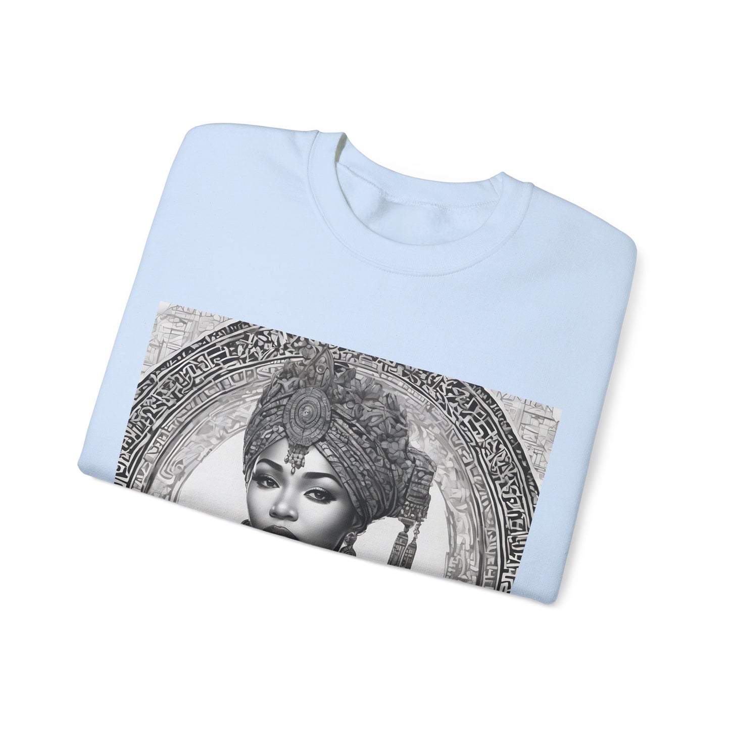 "Queen of Heritage" Unisex Heavy Blend™ Crewneck Sweatshirt