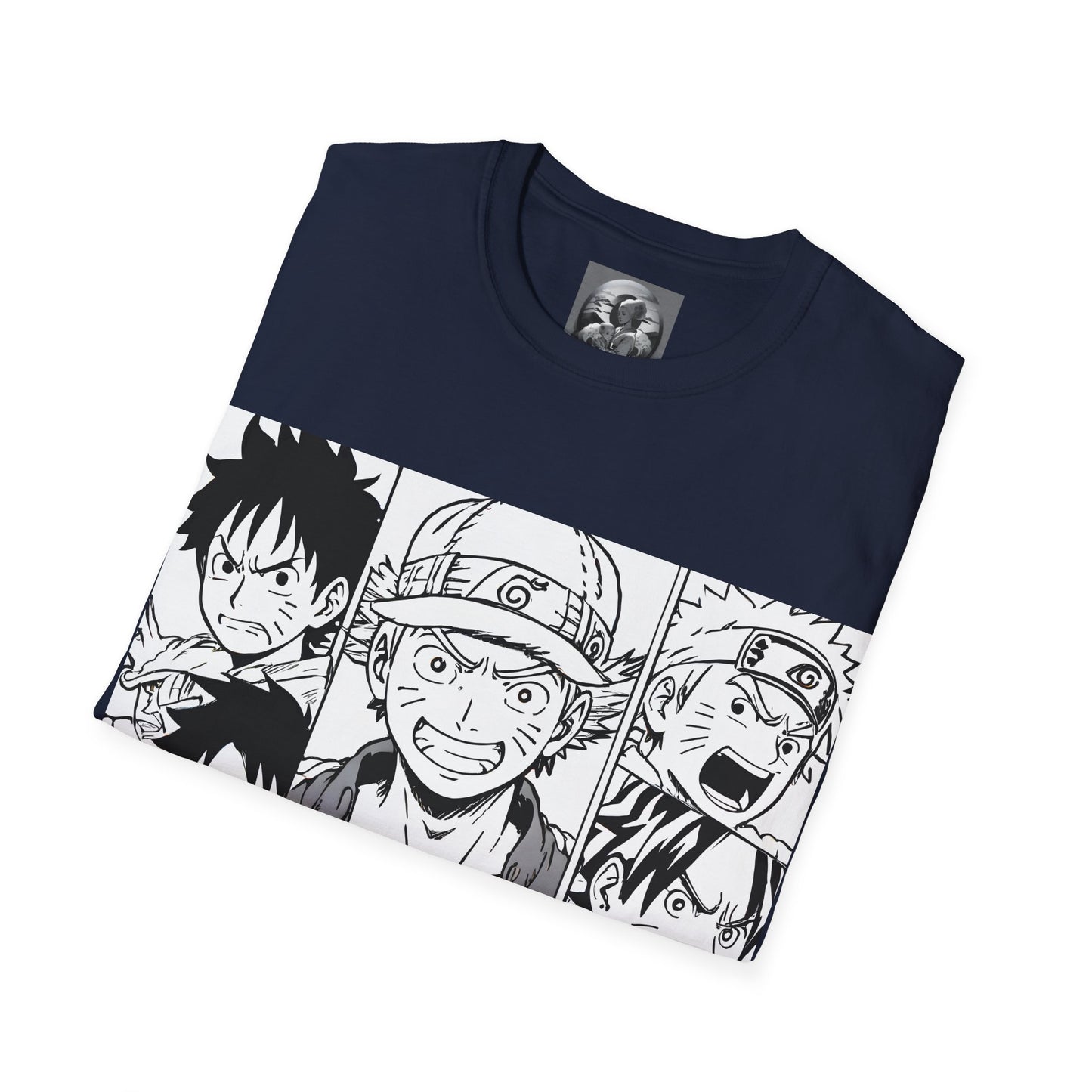 "Shonen Allstars" Single Print Unisex Softstyle T-Shirt